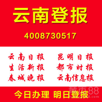 云南麗江登報(bào)網(wǎng)絡(luò)廣告服務(wù)合同